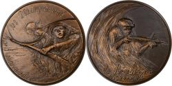 World Coins - France, Medal, 40ème Anniversaire des Débarquements, 1984, Bronze, Santucci