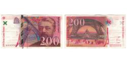 World Coins - France, 200 Francs, Eiffel, 1996, A019757882, EF(40-45), Fayette:75.02, KM:159a