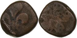 World Coins - French India, Louis XV, Doudou, n.d. (1715-1774), Pondicherry, Bronze,