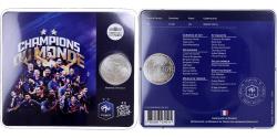 World Coins - France, 10 Euro, Champions du Monde, 2018, Monnaie de Paris, Silver,