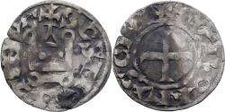World Coins - France, Touraine, Denier, ca. 1150-1200, Saint-Martin de Tours, Billon