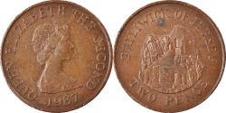 World Coins - Coin, Jersey, 2 Pence, 1987