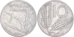 World Coins - Coin, Italy, 10 Lire, 1951, Rome, , Aluminum, KM:93