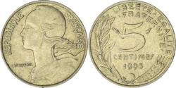 World Coins - France, Marianne, 5 Centimes, 1993, Paris, , Aluminum-Bronze, KM:933