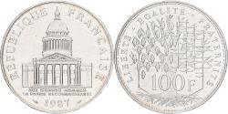 World Coins - France, 100 Francs, Panthéon, 1987, MDP, Silver, , Gadoury:898, KM:951.1