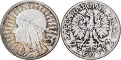 World Coins - Poland, 2 Zlote, 1933, Warsaw, Silver, , KM:20