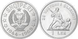 World Coins - Albania, Lek, 1969, Aluminum, , KM:48