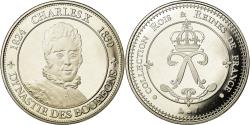 World Coins - France, Medal, Les Rois de France, Charles X, History, , Copper-nickel