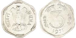 World Coins - Coin, India, 3 Paise, 1971