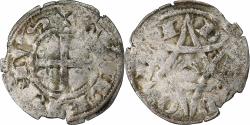 World Coins - Seigneury of Déols, Guillaume I, Denarius, Undated (1207-1233), Deols, Silver