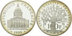 World Coins - Coin, France, Panthéon, 100 Francs, 1999, Paris, Proof, , Silver