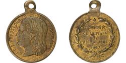 World Coins - Italy, Medal, Inauguration de la Place du Roi de Rome, 1867, Brass,