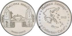 World Coins - Greece, Token, Kallithea Springs, Rhodes, 2012, Cupronickel,