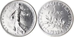 World Coins - Coin, France, Semeuse, Franc, 1982, Paris, FDC, , Nickel, KM:925.1