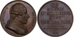 World Coins - France, Medal, Jean Sylvain Bailly, Galerie métallique, 1821, Copper, Montagny