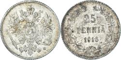 World Coins - Coin, Finland, Nicholas II, 25 Penniä, 1916, Helsinki, , Silver