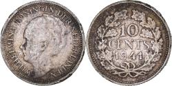 World Coins - Coin, Netherlands, Wilhelmina I, 10 Cents, 1941, , Silver, KM:163