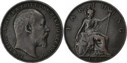 World Coins - Great Britain, Edward VII, Farthing, 1904, Bronze, , KM:792