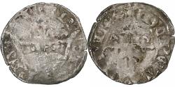 World Coins - France, Charles IV, Double Parisis, 1323-1328, Billon, , Duplessy:244b