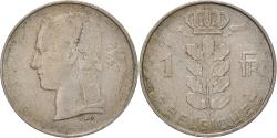 World Coins - Coin, Belgium, 1 Franc, Undated