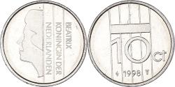 World Coins - Coin, Netherlands, 10 Cents, 1998