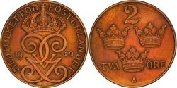 World Coins - Coin, Sweden, Gustaf V, 2 Öre, 1940, , Bronze, KM:778