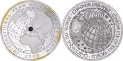 World Coins - France, Medal, 2008 International year of the planet earth, History, 2000