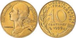 World Coins - Coin, France, Marianne, 10 Centimes, 1999, Paris, , Aluminum-Bronze