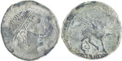Ancient Coins - Coin, Iberia, Castulo, As au Pégase, 2nd century BC, , Bronze
