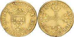 World Coins - Coin, France, DOMBES, Louis II, Double écu d'or, 1578, Trévoux, Very rare
