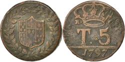 World Coins - Coin, ITALIAN STATES, NAPLES, Ferdinando IV, 5 Tornesi, 1797, , Copper