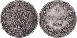 World Coins - Coin, Finland, Alexander II, Markka, 1874, Helsinki, , Silver, KM:3.2