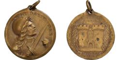 World Coins - France, Verdun , On ne passe pas, WAR, Medal, 1916, Very Good Quality, Vernier