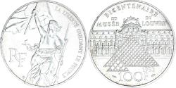 World Coins - Coin, France, Liberté guidant le peuple, 100 Francs, 1993, , Silver