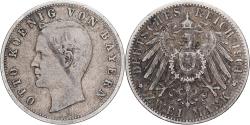 World Coins - German Empire, BAVARIA, Otto, 2 Mark, 1904, Munich, Silver, , KM:913