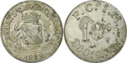 World Coins - Coin, France, F.C.I.M, 260ème section, Salins-Les-Bains, 10 Centimes, 1922