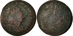 World Coins - Coin, France, Louis XIV, Liard de France au buste juvénile, deuxième type