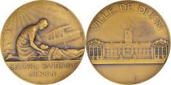 World Coins - France, Medal, Secours Sanitaire Aérien, Ville de Dijon, Aviation, Ovide