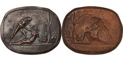 World Coins - France, Medal, Scène Antique, History, , Copper