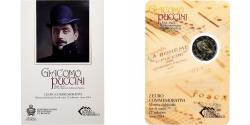 World Coins - San Marino, 2 Euro, Giacomo Puccini, 2014, Rome, Bimetallic,