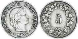 World Coins - Coin, Switzerland, 5 Rappen, 1922, Bern, , Copper-nickel, KM:26