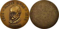 World Coins - France, Medal, Cercle du Bibliophile, Emile Zola, Arts & Culture,