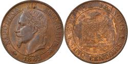 World Coins - Coin, France, Napoleon III, Napoléon III, 5 Centimes, 1863, Bordeaux