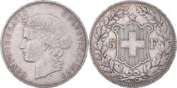 World Coins - Coin, Switzerland, 5 Francs, 1889, Bern, , Silver, KM:34