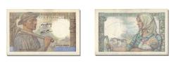 World Coins - France, 10 Francs, 10 F 1941-1949 ''Mineur'', 1943, KM #99b, 1943-01-14,...