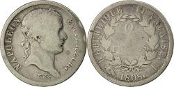 World Coins - Coin, France, Napoléon I, 2 Francs, 1808, Limoges, , Silver, KM:684.3