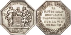 World Coins - France, Token, Insurance, La Nationale, Compagnie d'assurances sur la vie