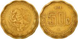 World Coins - Coin, Mexico, 50 Centavos, 1998, Mexico City, , Aluminum-Bronze, KM:549