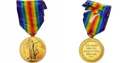 World Coins - United Kingdom, Victoire Interalliée, Medal, 1914-1919, Uncirculated, Gilt
