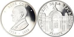 World Coins - France, Medal, René Coty, Président de la République, Politics,